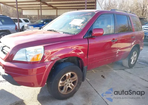 2004 Honda Pilot Ex-L z USA, uszkodzony, nr VIN 5FNYF18624B003487